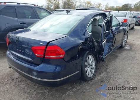 2012 Volkswagen Passat 2.5L Sel from USA, damaged, VIN 1VWCP7A37CC068659